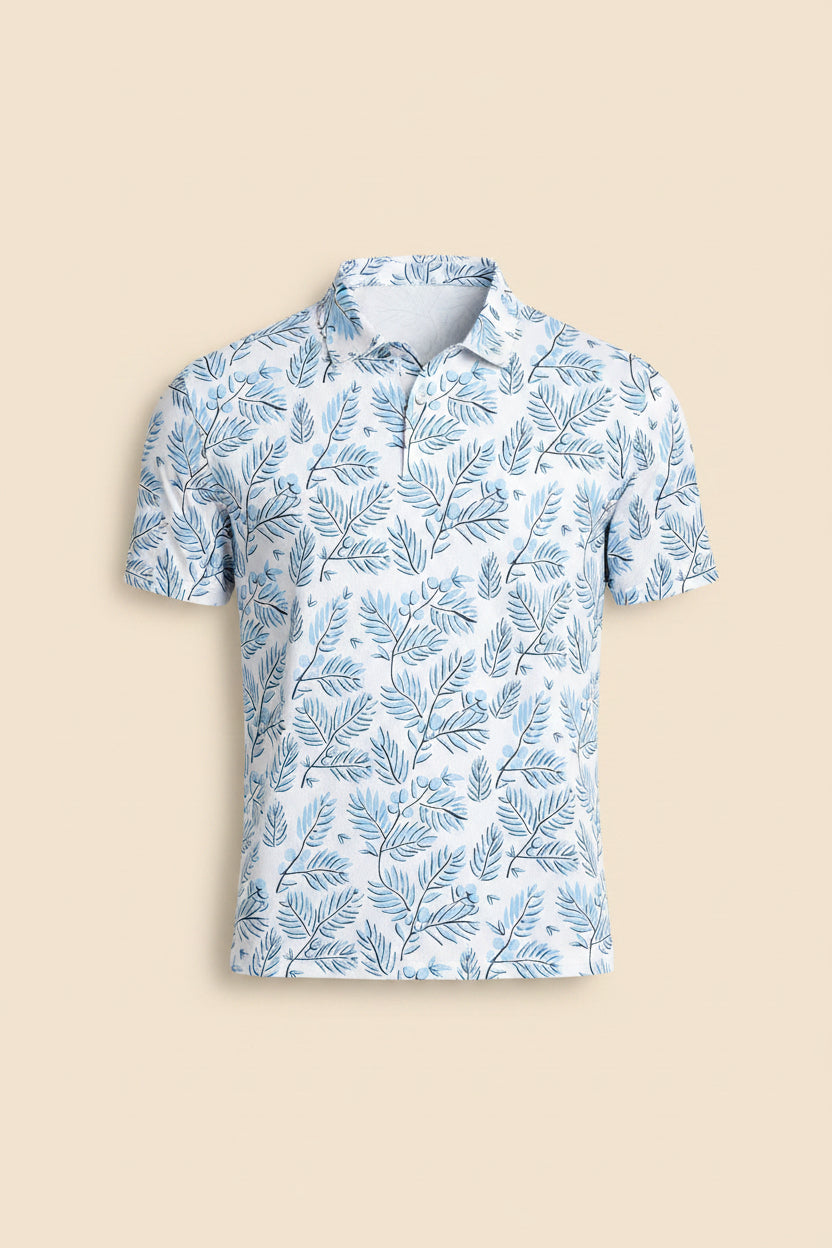 The Portofino Print Polo