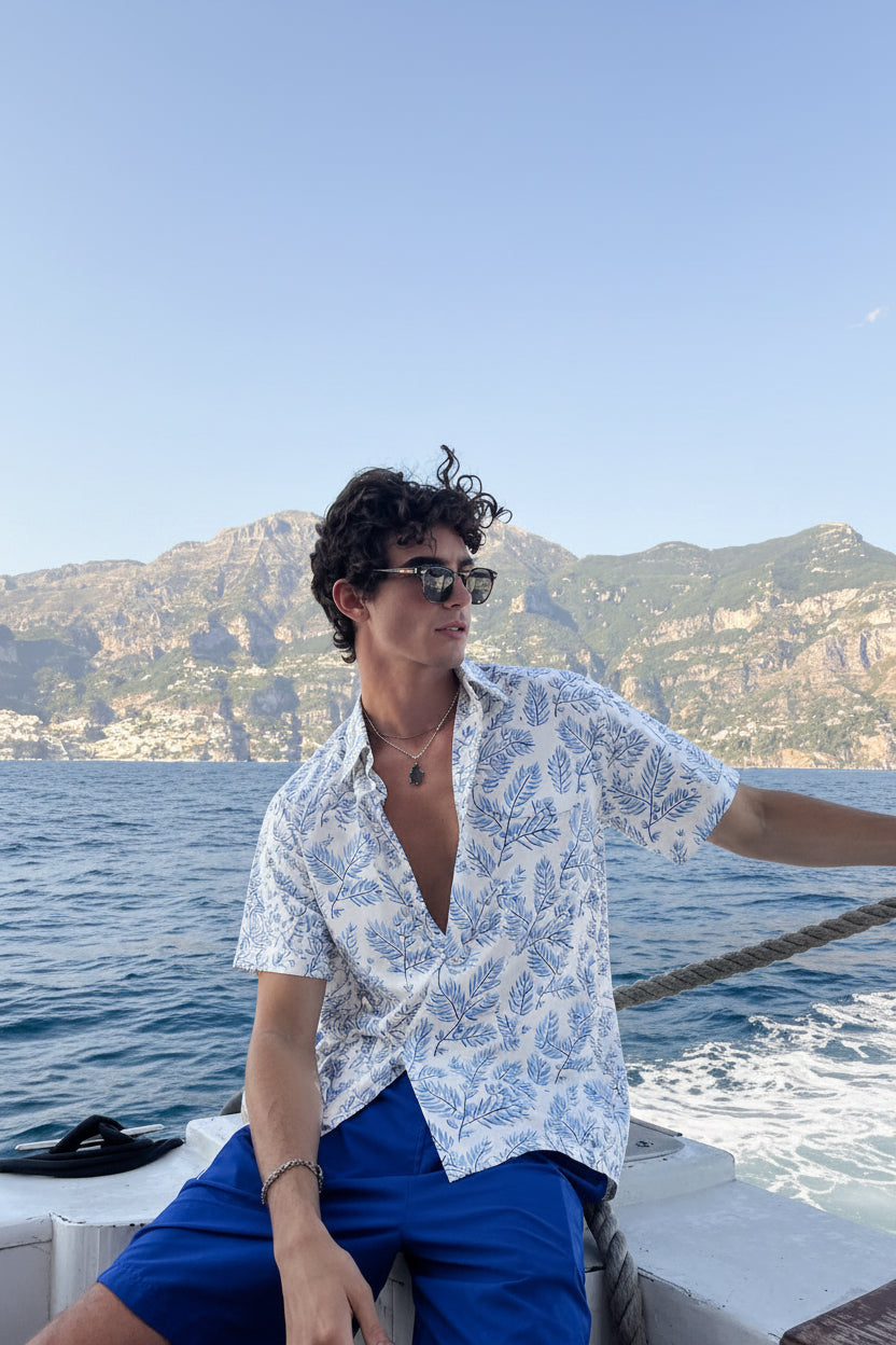 The Portofino Print Polo
