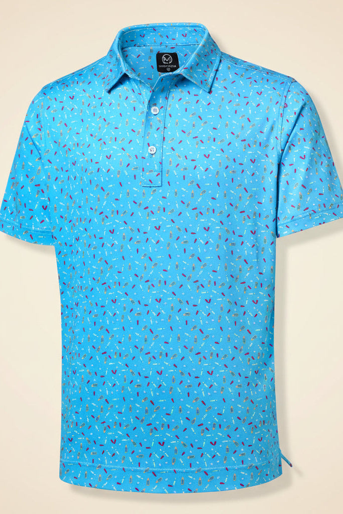 The Botanical Print Polo